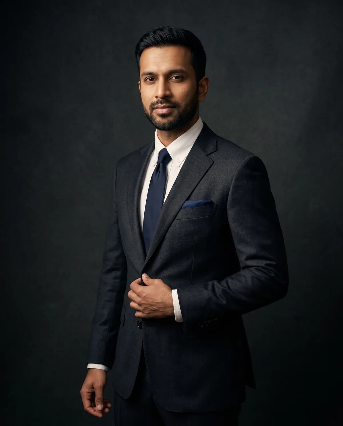 AI edit created with Men Suit Photoshoot AI Photo Prompt (Fashion).