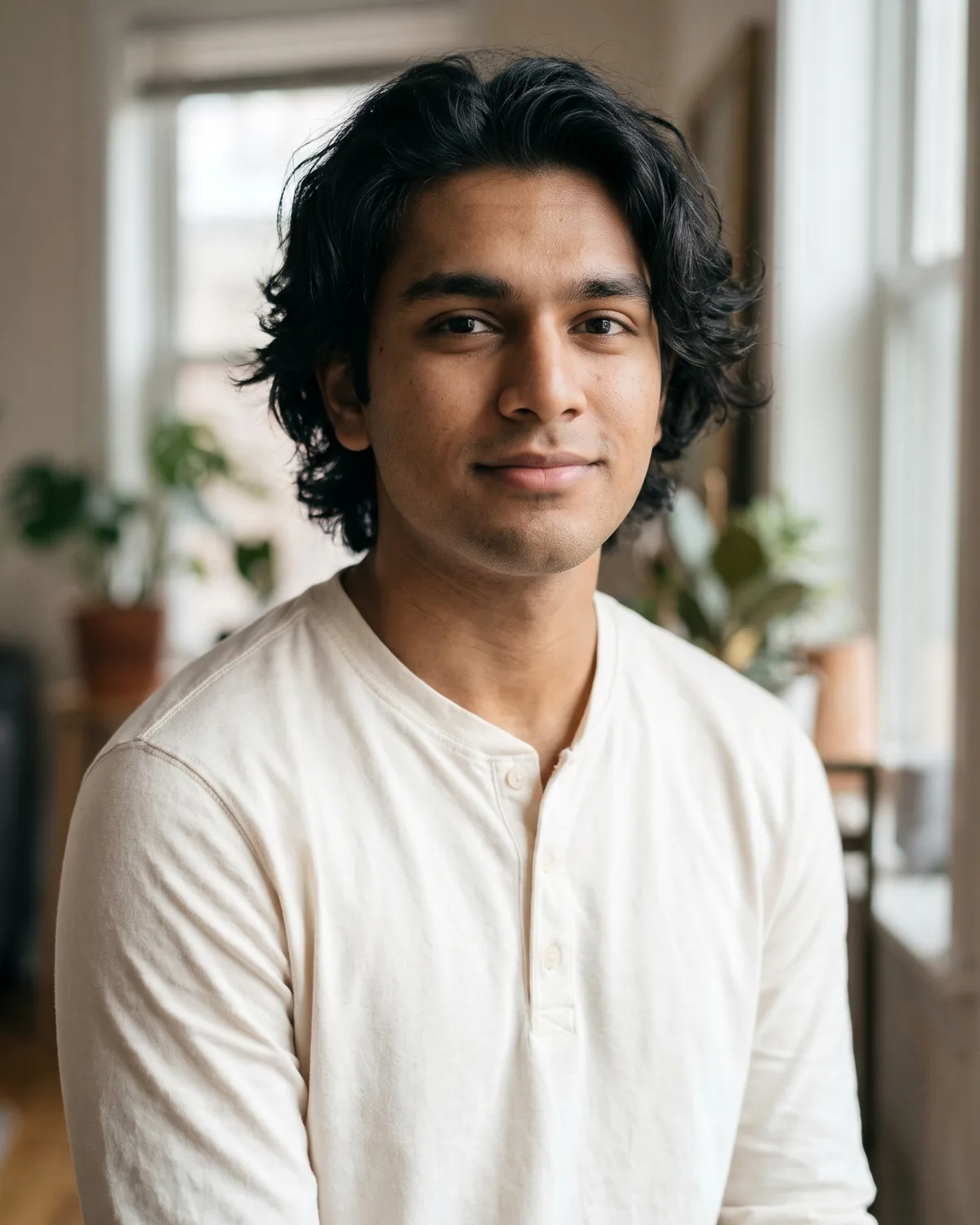 AI-generated source portrait for Aesthetic Soft-Light AI Photo Prompt for Boys.