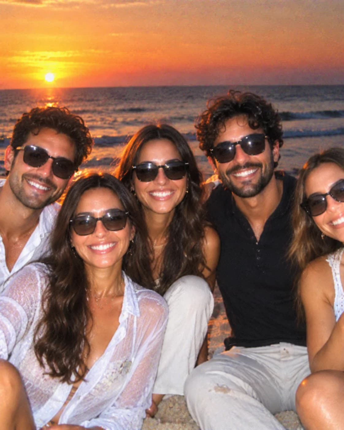 AI result showing Y2K Digicam Party AI Photo Prompt (Trend, Free)